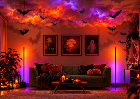 High-Key Halloween: 5 Seriously Unhinged Ways to Decorate With Nanoleaf Lights