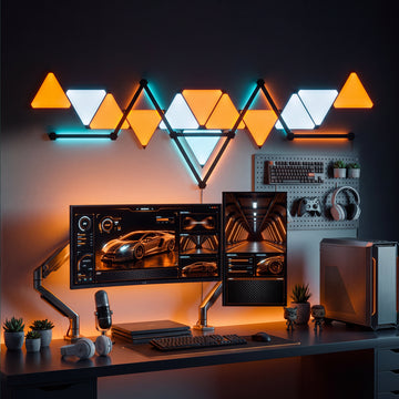 Nanoleaf Soft Bundle: Lines 9PK + 12 Triangles