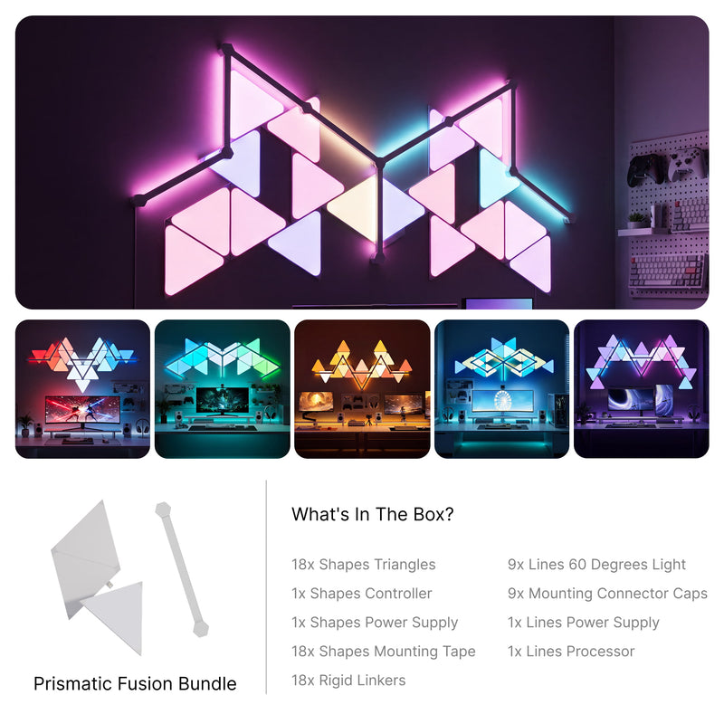 Nanoleaf Prismatic Fusion Bundle