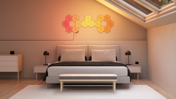 Shapes Starter Kit: Hexagons (Black, 15 Panels)