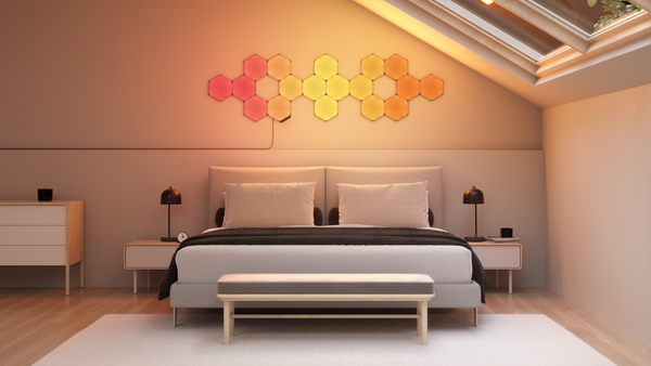 Shapes Starter Kit: Hexagons (Black, 18 Panels)
