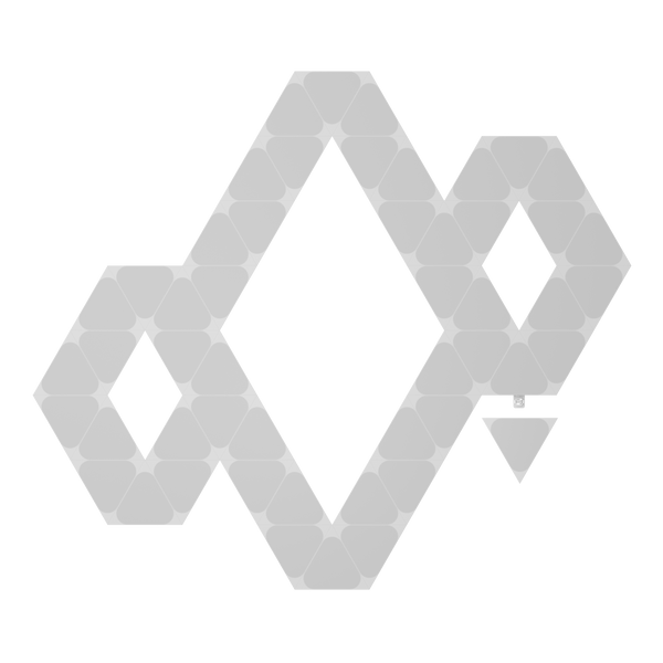 Shapes Expansion Pack: Mini Triangles (White, 50-Pack)