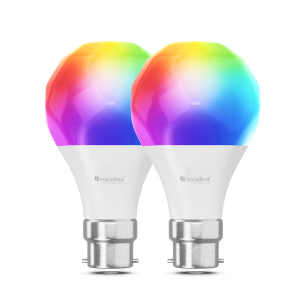 Matter Wi-Fi Smart Bulb (A60 | B22, 2 Pack)
