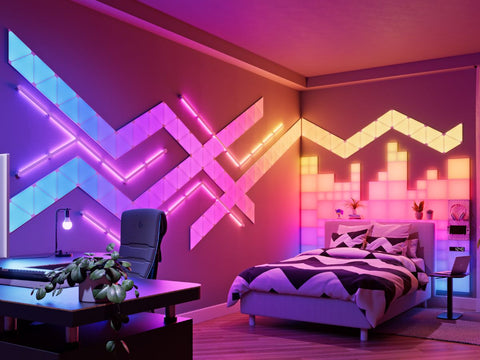 WALL LIGHTS →