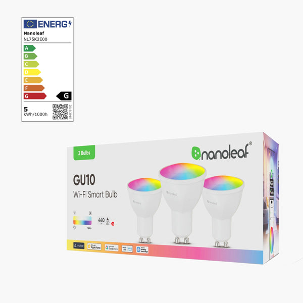 Matter Smart 'GU10' Spotlights (Wi-Fi, 3 Pack)