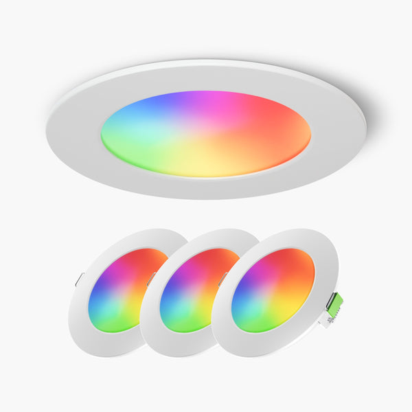 Matter Smart Recessed Downlight - Ultra Slim ( 4", Thread, 4 Pack)