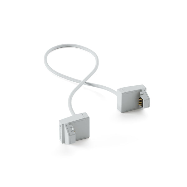 Nanoleaf Accessories | Linkers — Connectors / Lines (60°) / Flexible Connectors / 1 Pack (3 White Pieces)