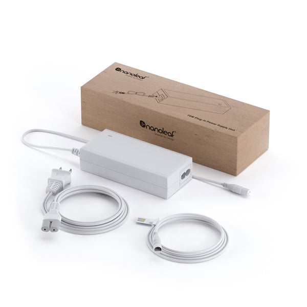 Nanoleaf Canvas PSU - 75W (Plug In, Type A, White)