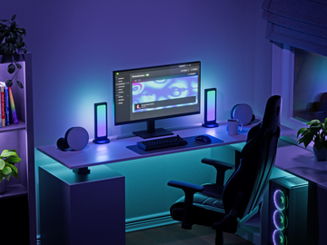 Support de bureau Pegboard Nanoleaf
