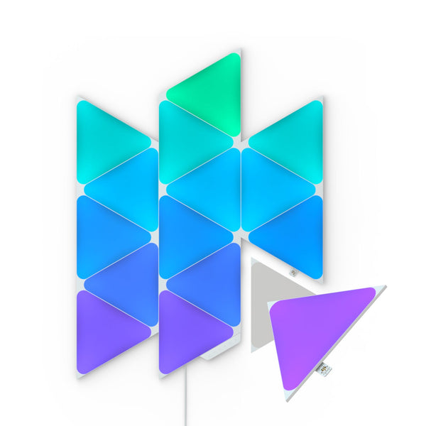 Shapes Starter Kit: Triangles (White, 16 Panels)