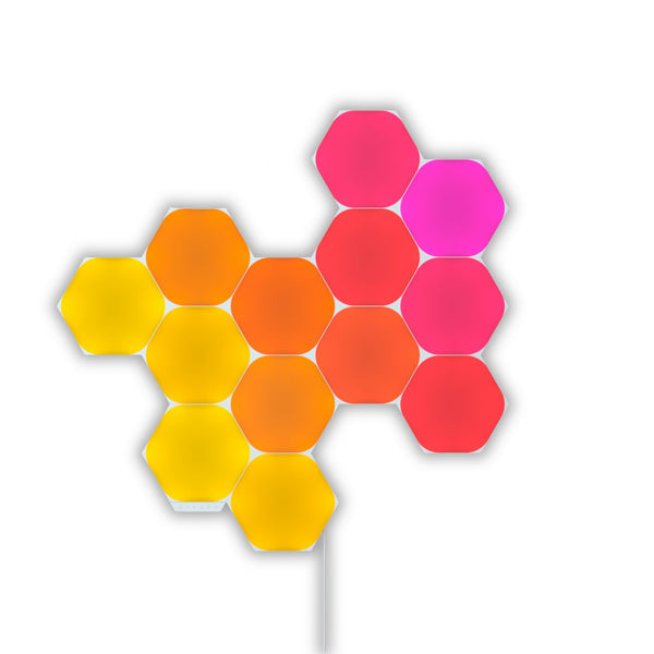 Shapes Starter Kit: Hexagons (White, 13 Panels)