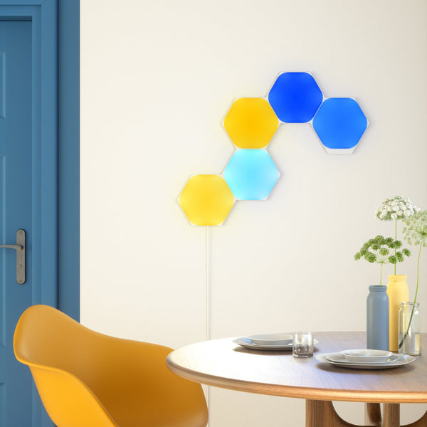 Shapes Expansion Pack: Hexagon (White, Each)