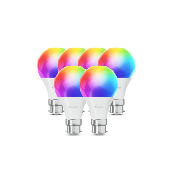 Matter Thread Smart Bulb (A60 | B22, 6 Pack)