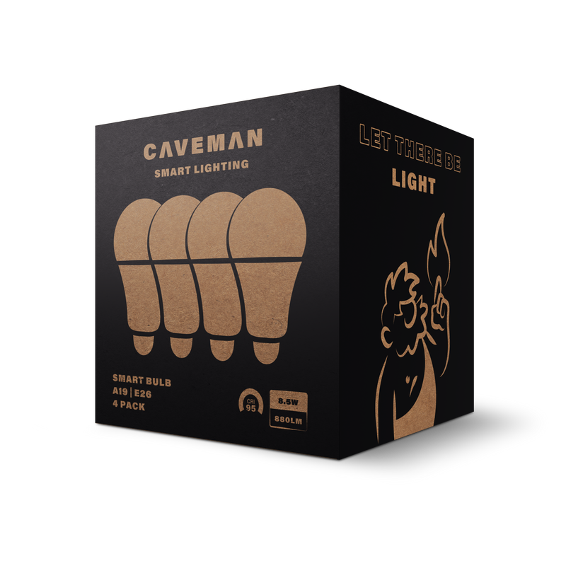 Nanoleaf x Caveman Smart LED Bulbs