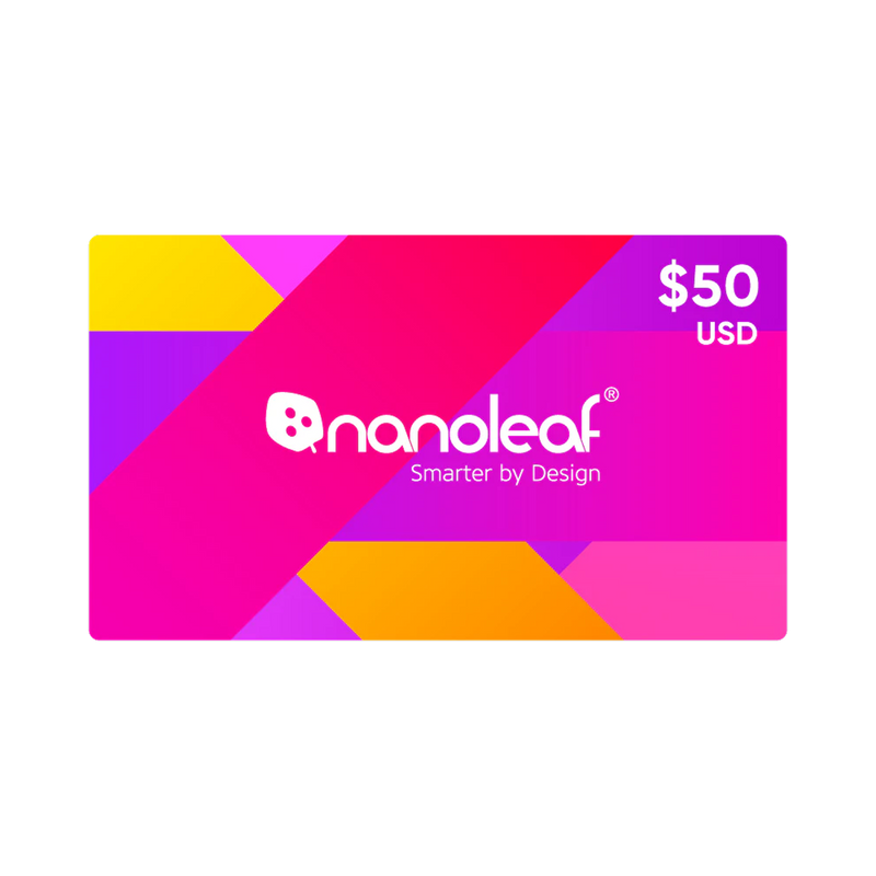 Nanoleaf digital gift card, 50