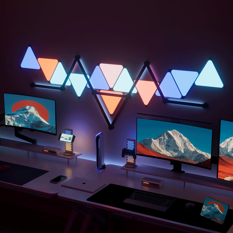 Nanoleaf Soft Bundle: Lines 9PK + 12 Triangles