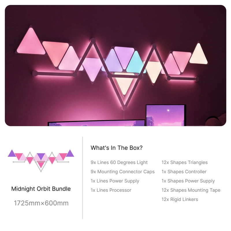 Nanoleaf Midnight Orbit Bundle