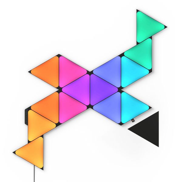 Shapes Starter Kit: Triangles (Black, 15 Panels)