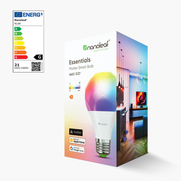 Matter Thread Smart Bulb (A60 | E27, Each)