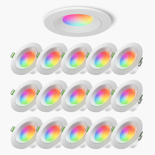  Matter Smart Recessed Downlight - Standard Profile ( 3", Wi-Fi, 16 Pack)