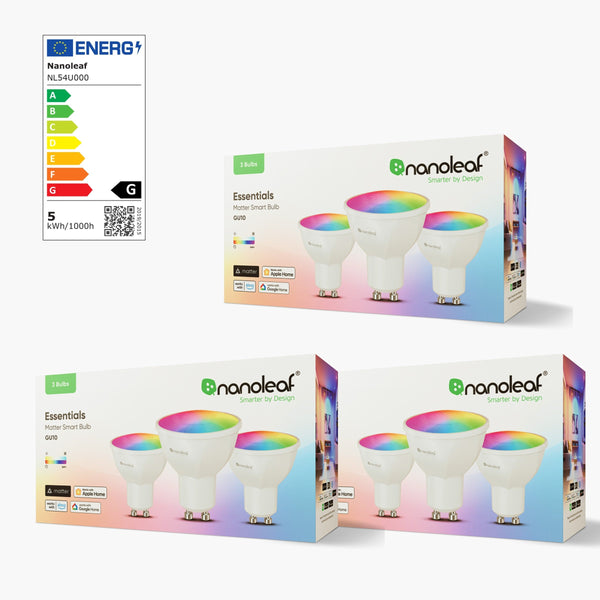 Matter Smart 'GU10' Spotlights (Thread, 12 Pack)