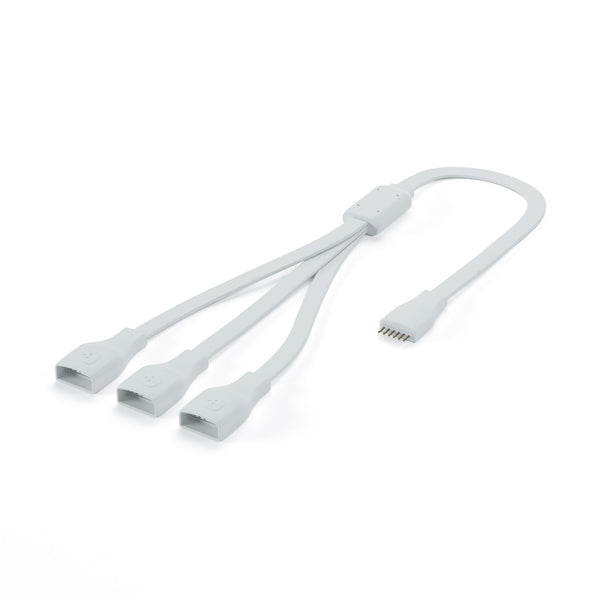 Nanoleaf Accessories | Lightstrips — Cables + Extenders / Lightstrip (Matter Thread) / 1:3 Splitter (55cm) / Each