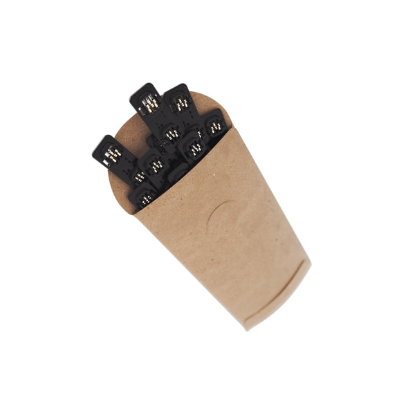 Nanoleaf Accessories | Linkers — Connectors / Shapes / Rigid Linkers / 1 Pack (9 Black Pieces)