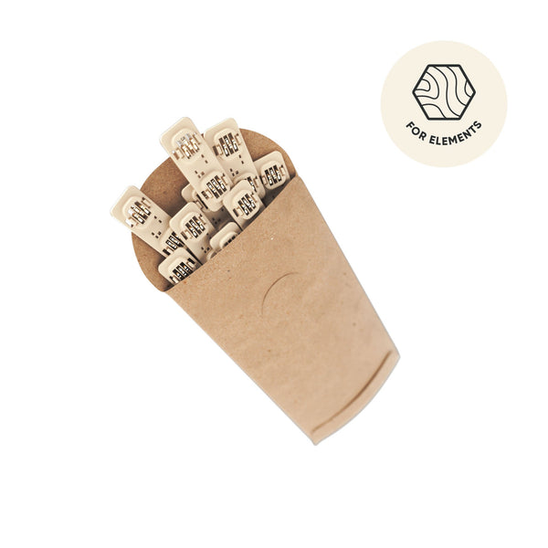 Nanoleaf Accessories | Linkers — Connectors / Element / Rigid Linkers / 1 Pack (9 White Pieces)