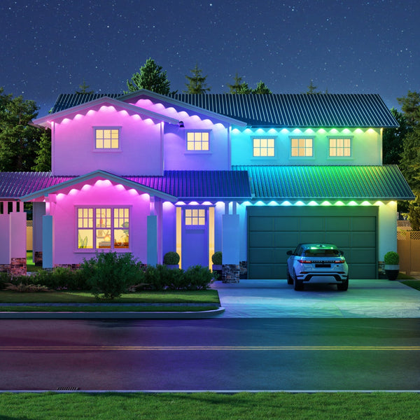 Smart Multicolor Permanent Outdoor Lights | Expansion Pack (Side Clips, 16.6ft/5m)