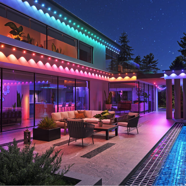 Smart Multicolor Permanent Outdoor Lights | Expansion Pack (Cable Covers, 16.4ft/5m)
