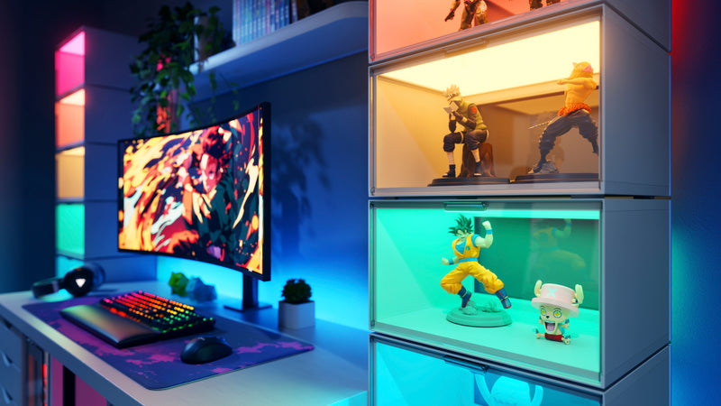 Vitrine d'exposition à LED Nanoleaf