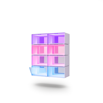 Vitrine d'exposition à LED Nanoleaf