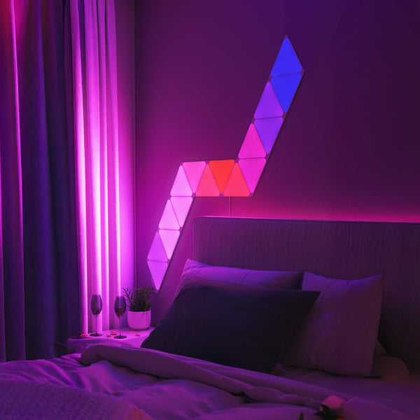 Shapes Starter Kit: Triangles (White, 16 Panels)