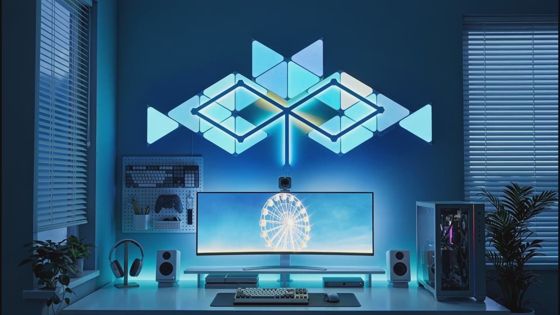 Nanoleaf Prismatic Fusion Bundle | RGB Smart Wall Panels