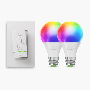 Nanoleaf Sense+ Wireless Switch + E27 Bulbs (2pk) Bundle